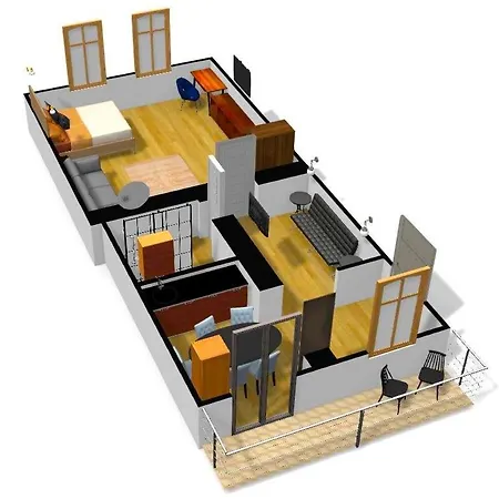 Fiesta On Franka 2br-6p 아파트 *