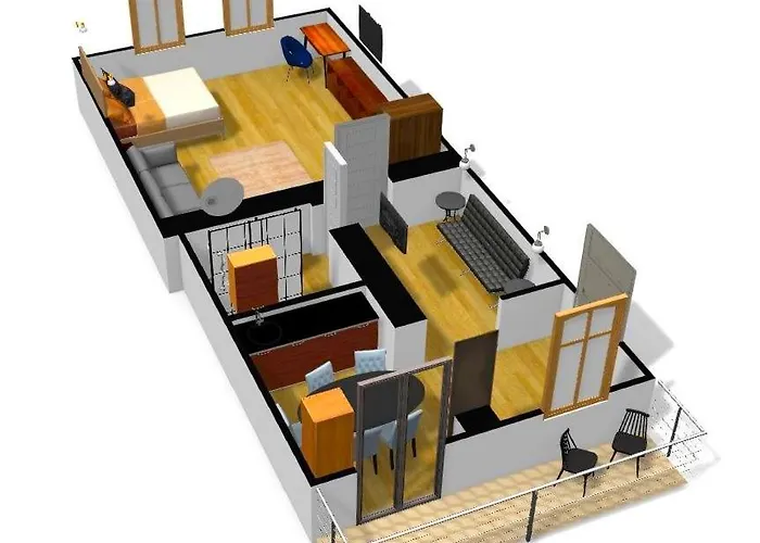 Fiesta On Franka 2br-6p Apartament *